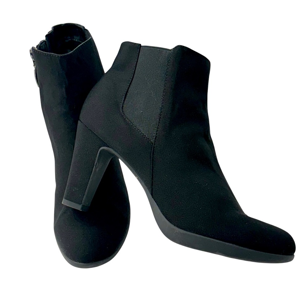 Lauren Blakwell Women's Mykenna Dress Ankle Boots, Inside Zipper Closure, Black